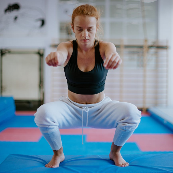 Suporte De Anilhas Para Agachamento Sumô Treino Musculação Em Casa